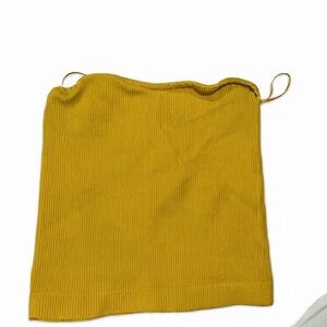 Dynamite Vibrant Yellow Ribbed Top